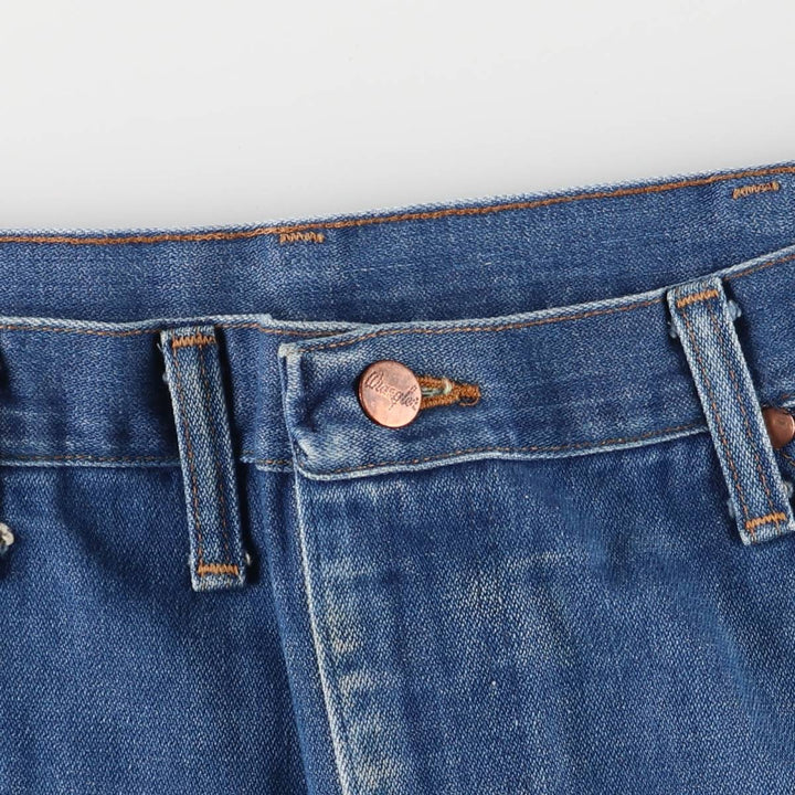 80s-90'S Wrangler Straight Denim Pants, Made in USA, Men's, W37, Vintage unknown blue type Vintage Second Hand