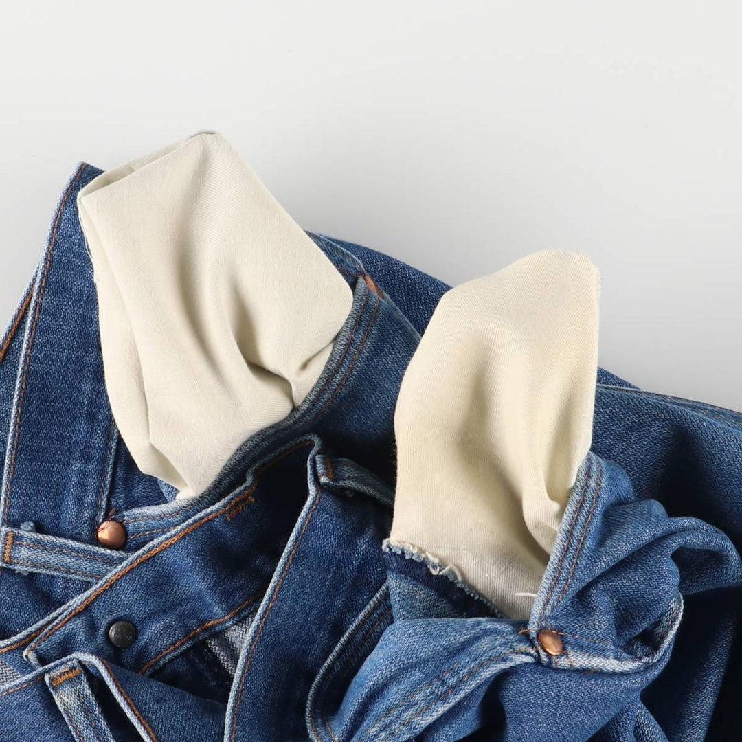 80s-90'S Wrangler Straight Denim Pants, Made in USA, Men's, W37, Vintage unknown blue type Vintage Second Hand