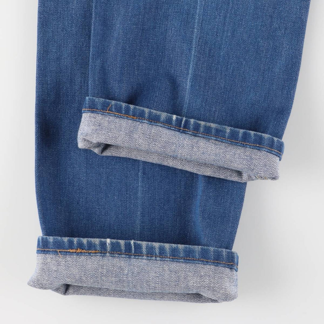 80s-90'S Wrangler Straight Denim Pants, Made in USA, Men's, W37, Vintage unknown blue type Vintage Second Hand