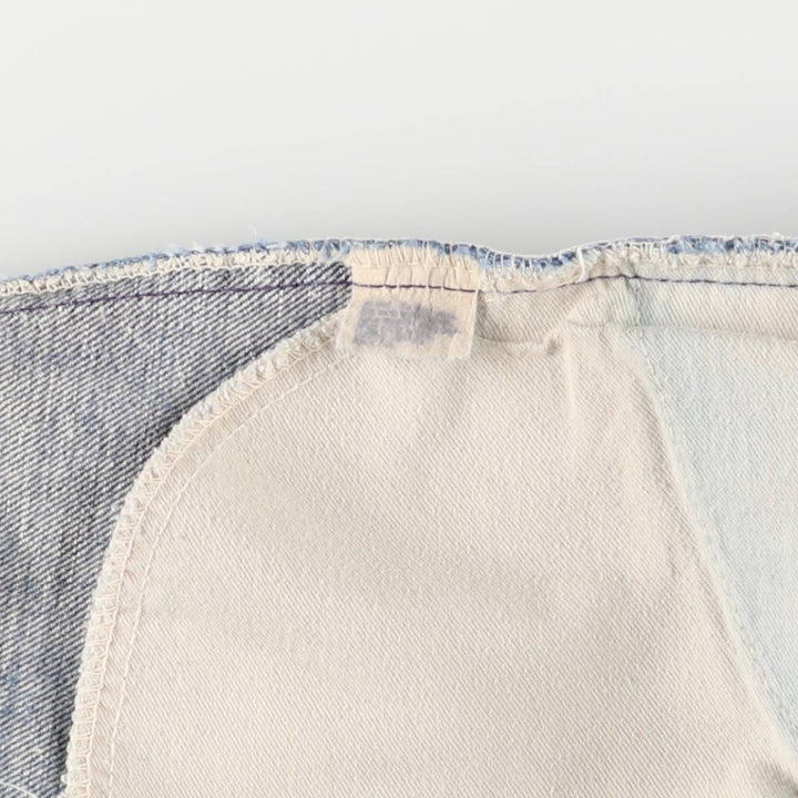 80'S Levi's Orange Tab Cut-off Denim Shorts, Women's Size L (W29), Vintage unclear Blue type light blue Vintage Second Hand