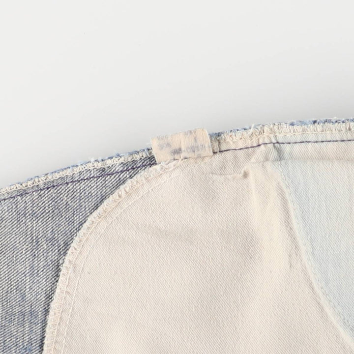 80'S Levi's Orange Tab Cut-off Denim Shorts, Women's Size L (W29), Vintage unclear Blue type light blue Vintage Second Hand