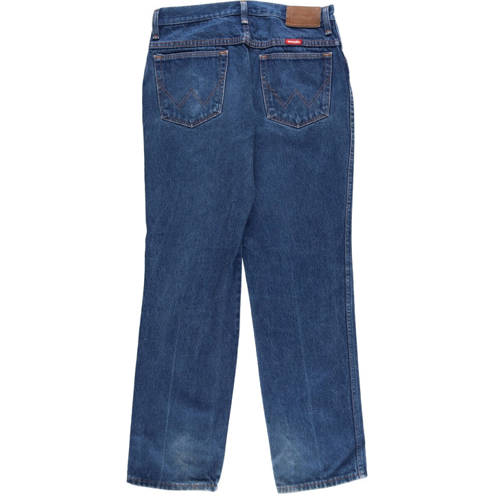 80s-90'S Wrangler Men's Regular Fit Straight Denim Pants Made in USA Men's W31 Vintage unclear blue type Vintage Second Hand