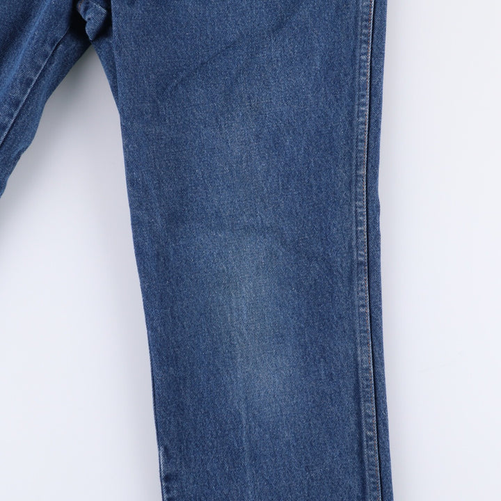 80s-90'S Wrangler Men's Regular Fit Straight Denim Pants Made in USA Men's W31 Vintage unclear blue type Vintage Second Hand