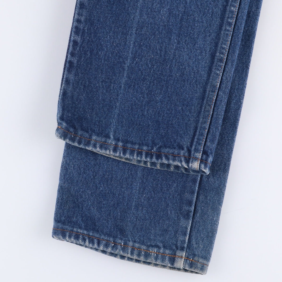 80s-90'S Wrangler Men's Regular Fit Straight Denim Pants Made in USA Men's W31 Vintage unclear blue type Vintage Second Hand