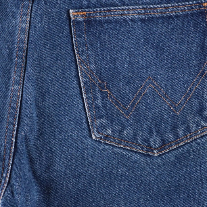 80s-90'S Wrangler Men's Regular Fit Straight Denim Pants Made in USA Men's W31 Vintage unclear blue type Vintage Second Hand