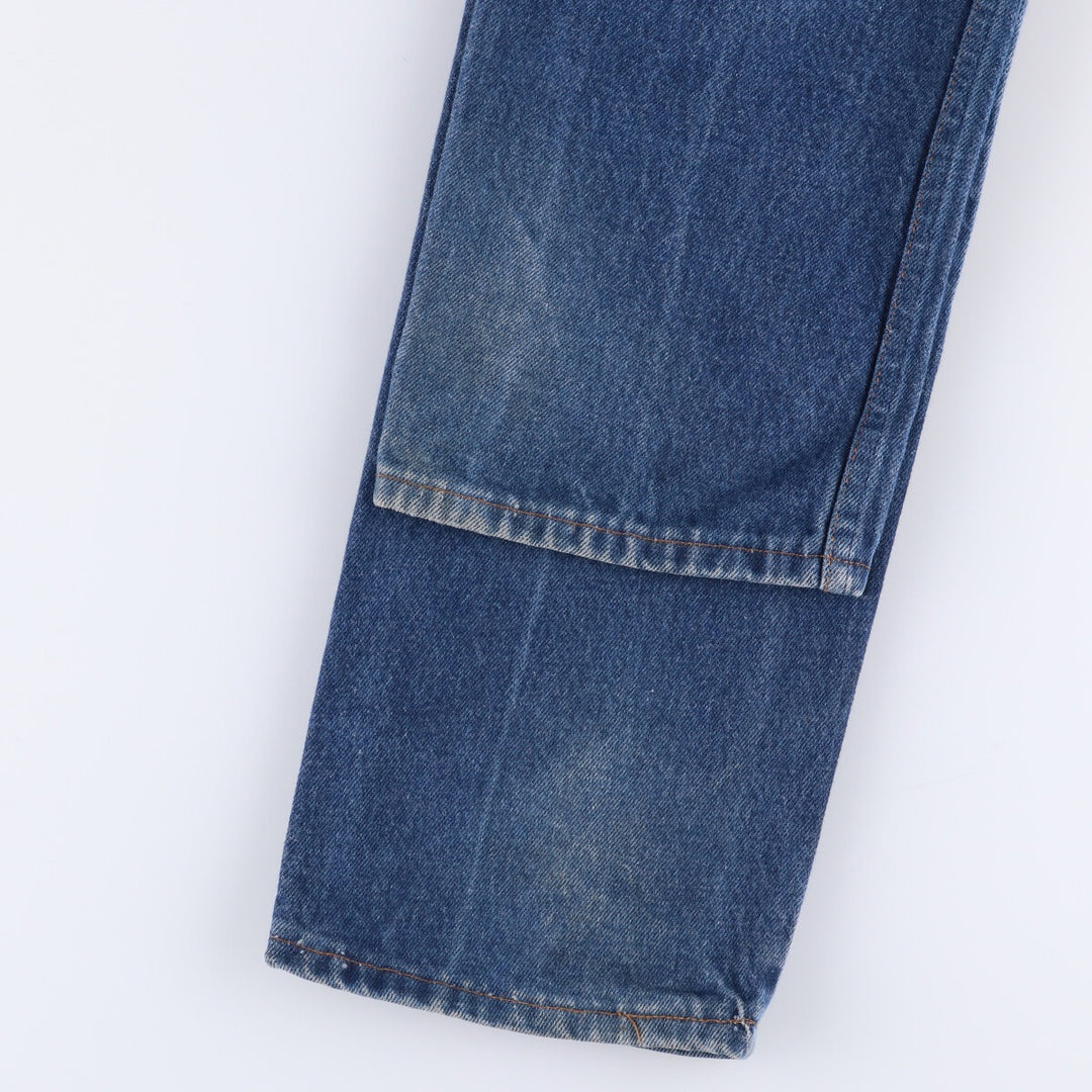 80s-90'S Wrangler Men's Regular Fit Straight Denim Pants Made in USA Men's W31 Vintage unclear blue type Vintage Second Hand