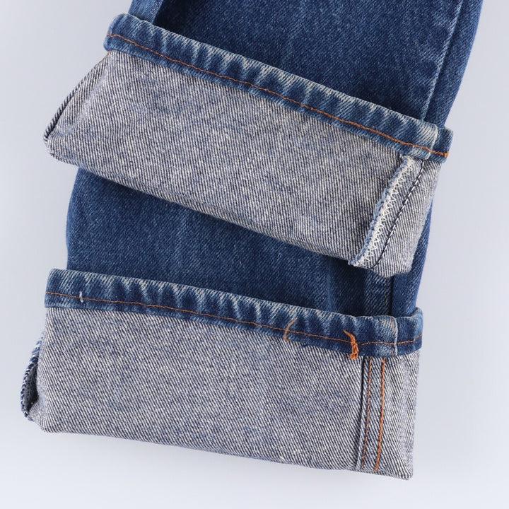 80s-90'S Wrangler Men's Regular Fit Straight Denim Pants Made in USA Men's W31 Vintage unclear blue type Vintage Second Hand
