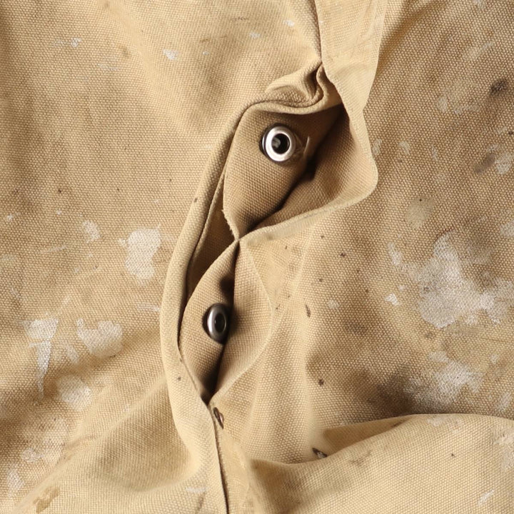 Carhartt Painted Double Knee Duck Overalls for Men (W37) unclear Beige type Vintage Second Hand