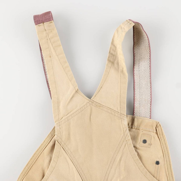 Carhartt Painted Double Knee Duck Overalls for Men (W37) unclear Beige type Vintage Second Hand