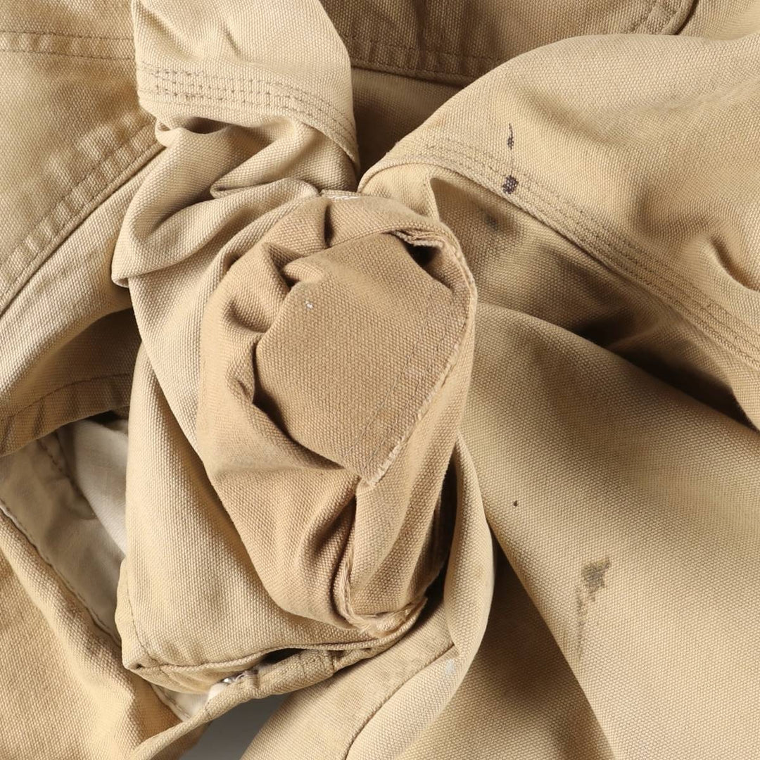 Carhartt Painted Double Knee Duck Overalls for Men (W37) unclear Beige type Vintage Second Hand