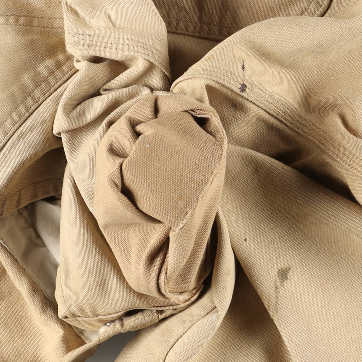 Carhartt Painted Double Knee Duck Overalls for Men (W37) unclear Beige type Vintage Second Hand