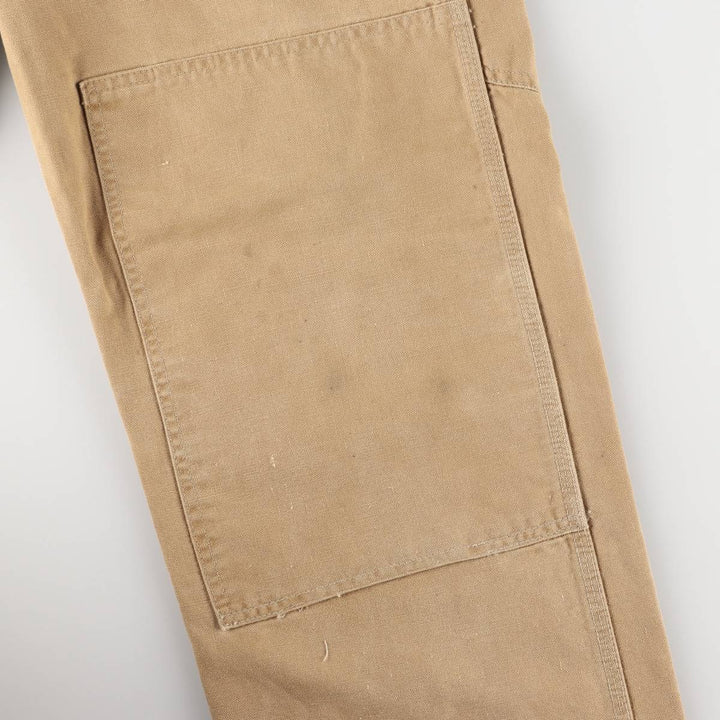 Carhartt Double Knee Duck Overalls Men's W37 Vintage unclear ocher yellow type Vintage Second Hand