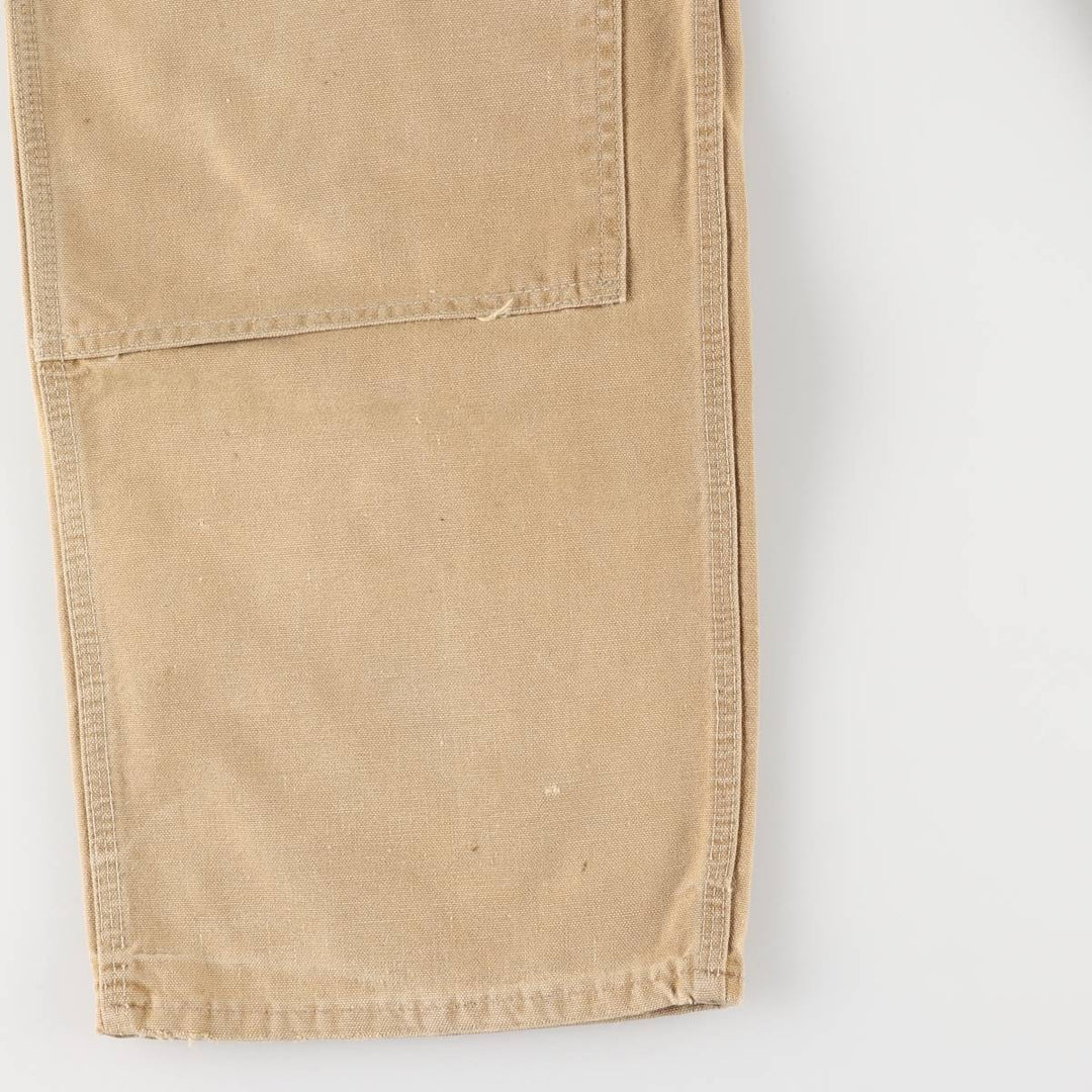 Carhartt Double Knee Duck Overalls Men's W37 Vintage unclear ocher yellow type Vintage Second Hand