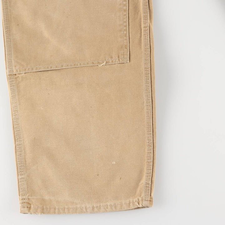 Carhartt Double Knee Duck Overalls Men's W37 Vintage unclear ocher yellow type Vintage Second Hand