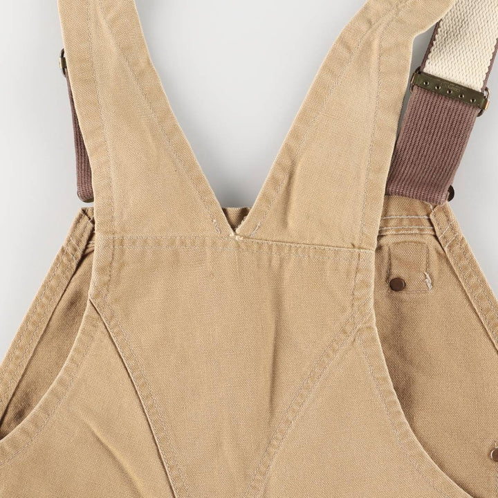 Carhartt Double Knee Duck Overalls Men's W37 Vintage unclear ocher yellow type Vintage Second Hand