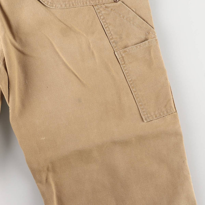 Carhartt Double Knee Duck Overalls Men's W37 Vintage unclear ocher yellow type Vintage Second Hand