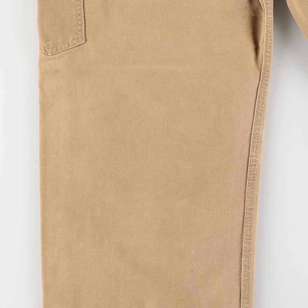 Carhartt Double Knee Duck Overalls Men's W37 Vintage unclear ocher yellow type Vintage Second Hand