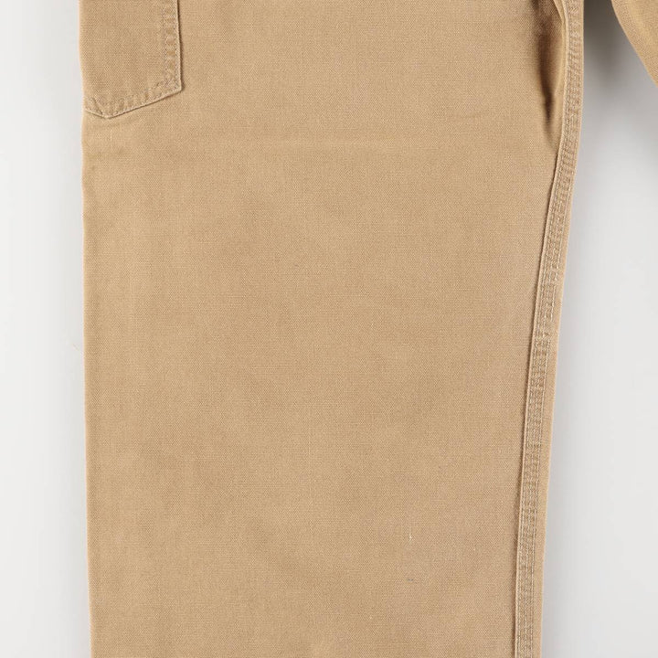 Carhartt Double Knee Duck Overalls Men's W37 Vintage unclear ocher yellow type Vintage Second Hand