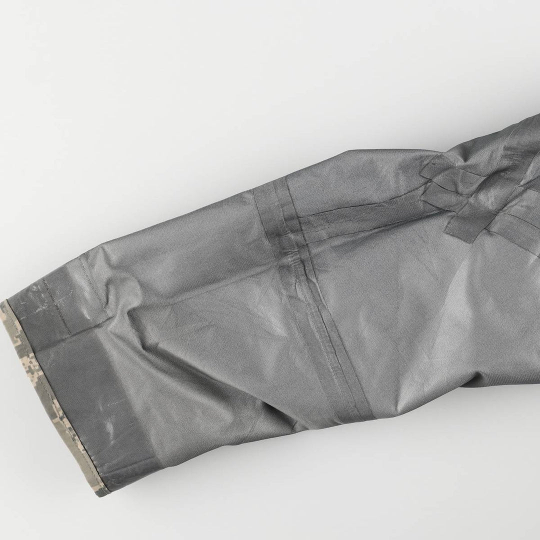 Authentic US military USAIR FORCE APECS Camouflage Pattern ABU Digital Tiger Camo Military Gore-Tex Parka, Made in USA, Large Regular Nylon Khaki type Vintage Second Hand