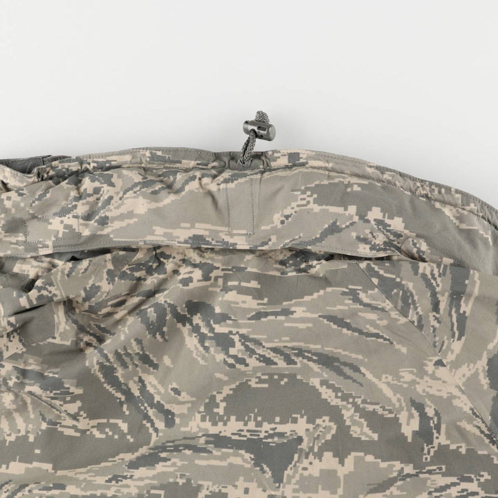 Authentic US military USAIR FORCE APECS Camouflage Pattern ABU Digital Tiger Camo Military Gore-Tex Parka, Made in USA, Large Regular Nylon Khaki type Vintage Second Hand