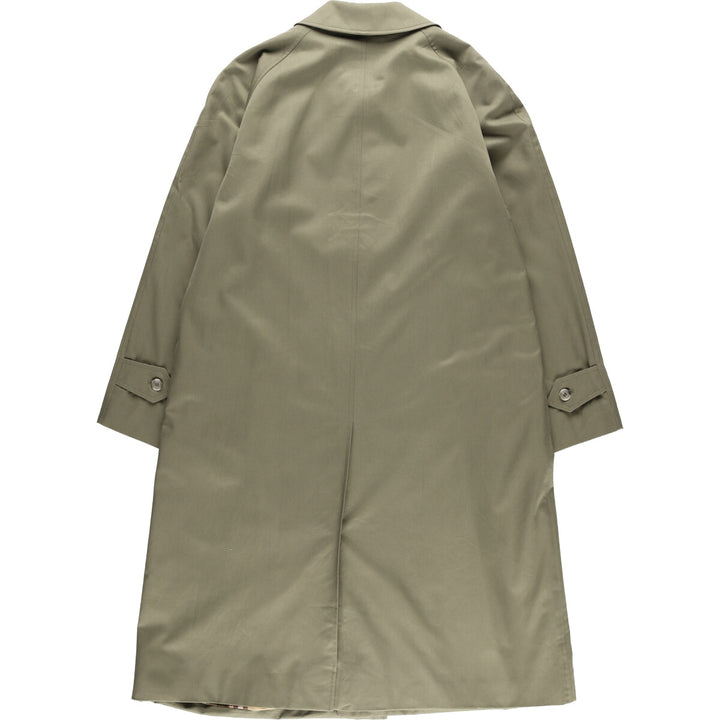 Burberry's BURBERRYS OF LONDON Balmacaan Coat, Men's Size M cotton Khaki type Vintage Second Hand