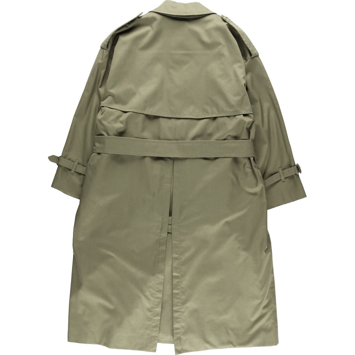 Burberry's Balmacaan coat, men's size M cotton Khaki type Vintage Second Hand