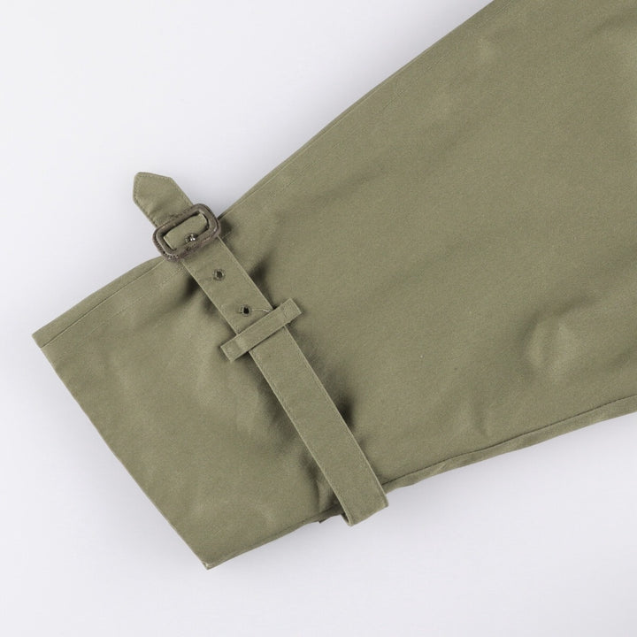 Burberry's Balmacaan coat, men's size M cotton Khaki type Vintage Second Hand