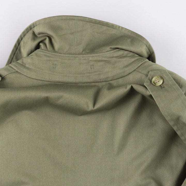 Burberry's Balmacaan coat, men's size M cotton Khaki type Vintage Second Hand