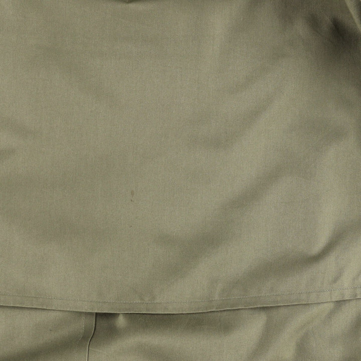 Burberry's Balmacaan coat, men's size M cotton Khaki type Vintage Second Hand