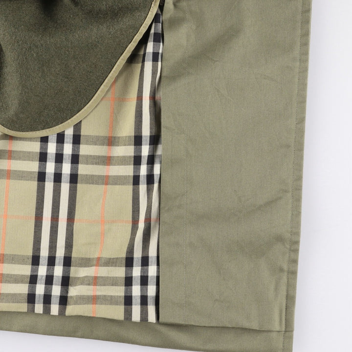 Burberry's Balmacaan coat, men's size M cotton Khaki type Vintage Second Hand