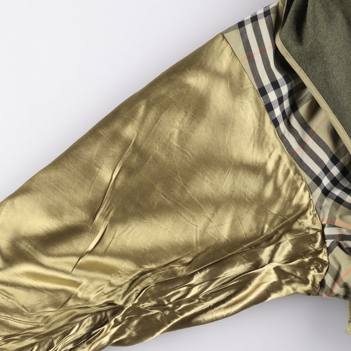 Burberry's Balmacaan coat, men's size M cotton Khaki type Vintage Second Hand