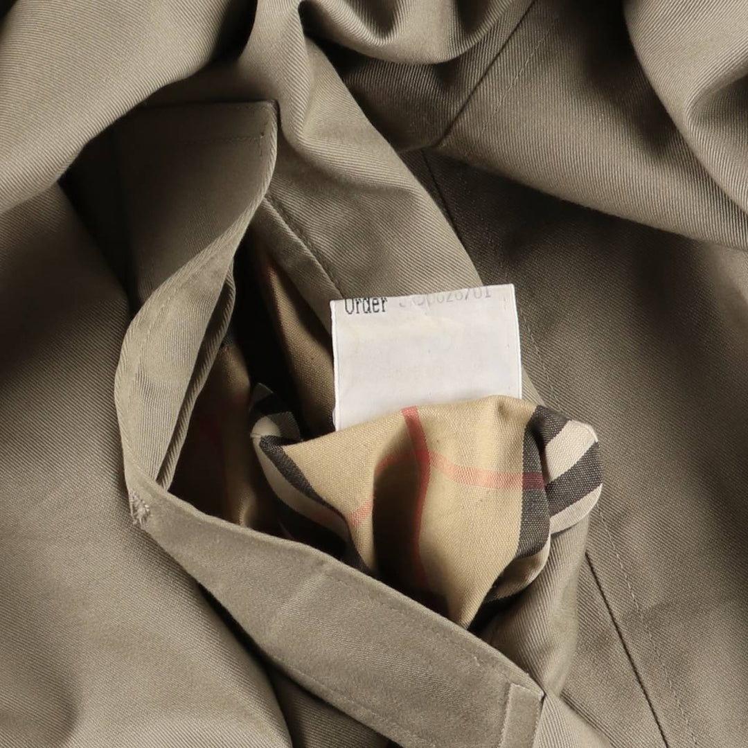 Burberry's BURBERRYS LONDON Balmacaan Coat, Made in England, Men's XL polyester Beige type Vintage Second Hand