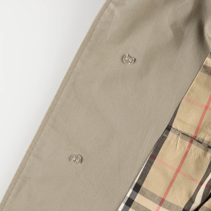 Burberry's BURBERRYS LONDON Balmacaan Coat, Made in England, Men's XL polyester Beige type Vintage Second Hand