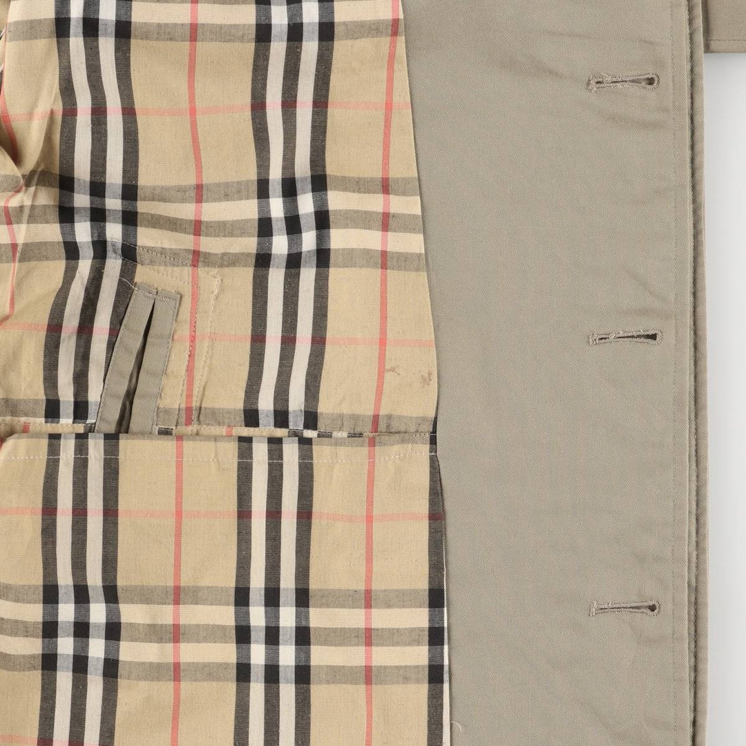 Burberry's BURBERRYS LONDON Balmacaan Coat, Made in England, Men's XL polyester Beige type Vintage Second Hand