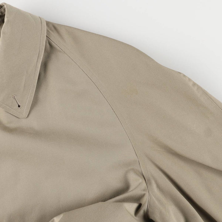 Burberry's BURBERRYS LONDON Balmacaan Coat, Made in England, Men's XL polyester Beige type Vintage Second Hand