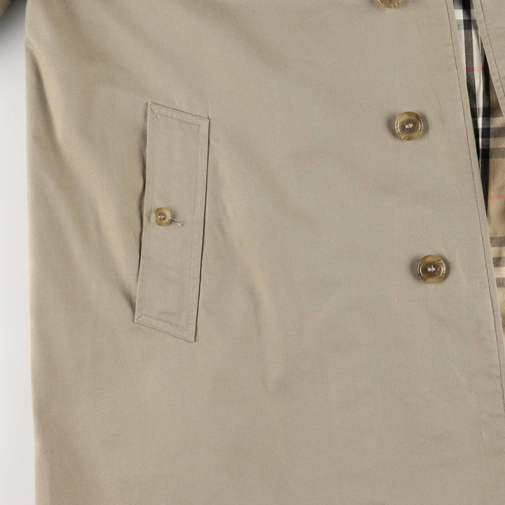 Burberry's BURBERRYS LONDON Balmacaan Coat, Made in England, Men's XL polyester Beige type Vintage Second Hand