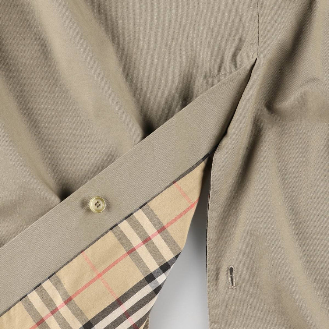 Burberry's BURBERRYS LONDON Balmacaan Coat, Made in England, Men's XL polyester Beige type Vintage Second Hand