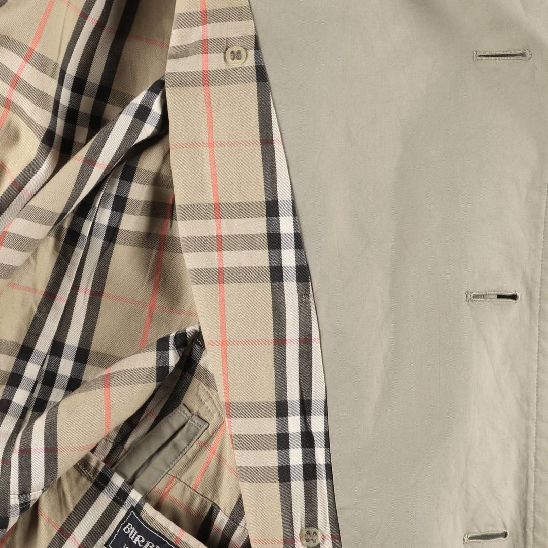 Burberry's 100% cotton trench coat, made in England, men's size XL cotton Beige type Vintage Second Hand