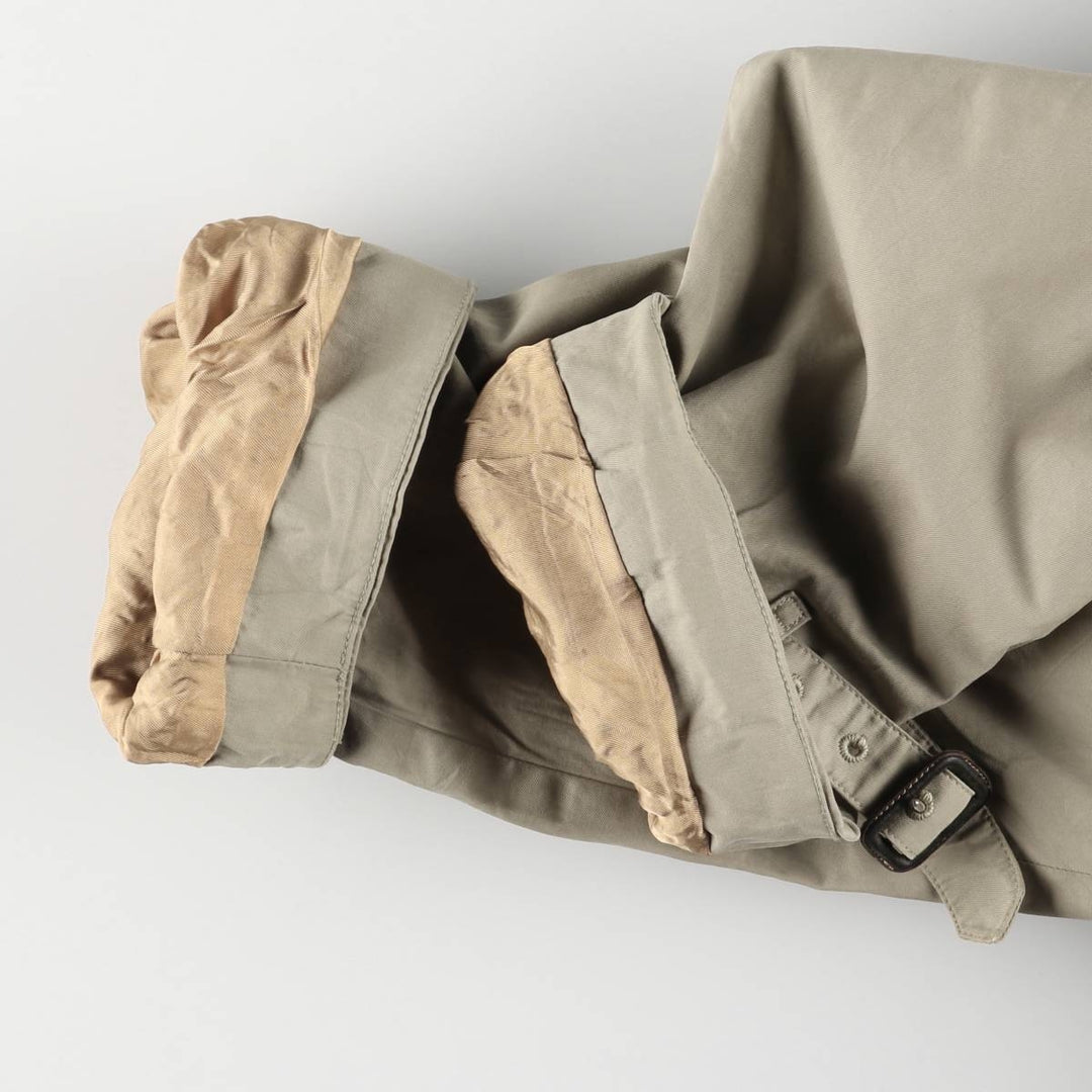 Burberry's 100% cotton trench coat, made in England, men's size XL cotton Beige type Vintage Second Hand