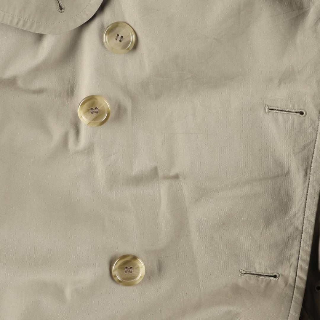 Burberry's 100% cotton trench coat, made in England, men's size XL cotton Beige type Vintage Second Hand
