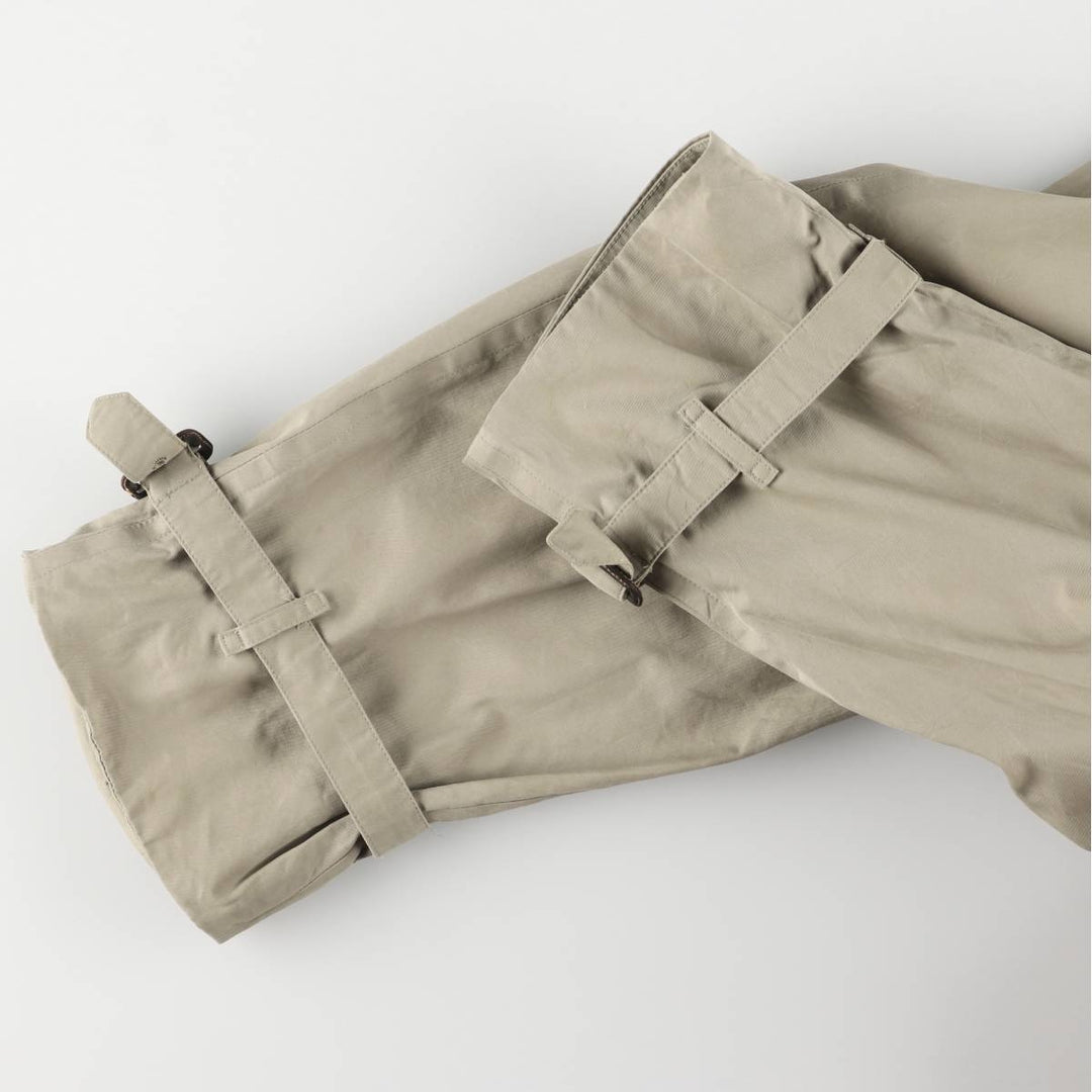 Burberry's 100% cotton trench coat, made in England, men's size XL cotton Beige type Vintage Second Hand