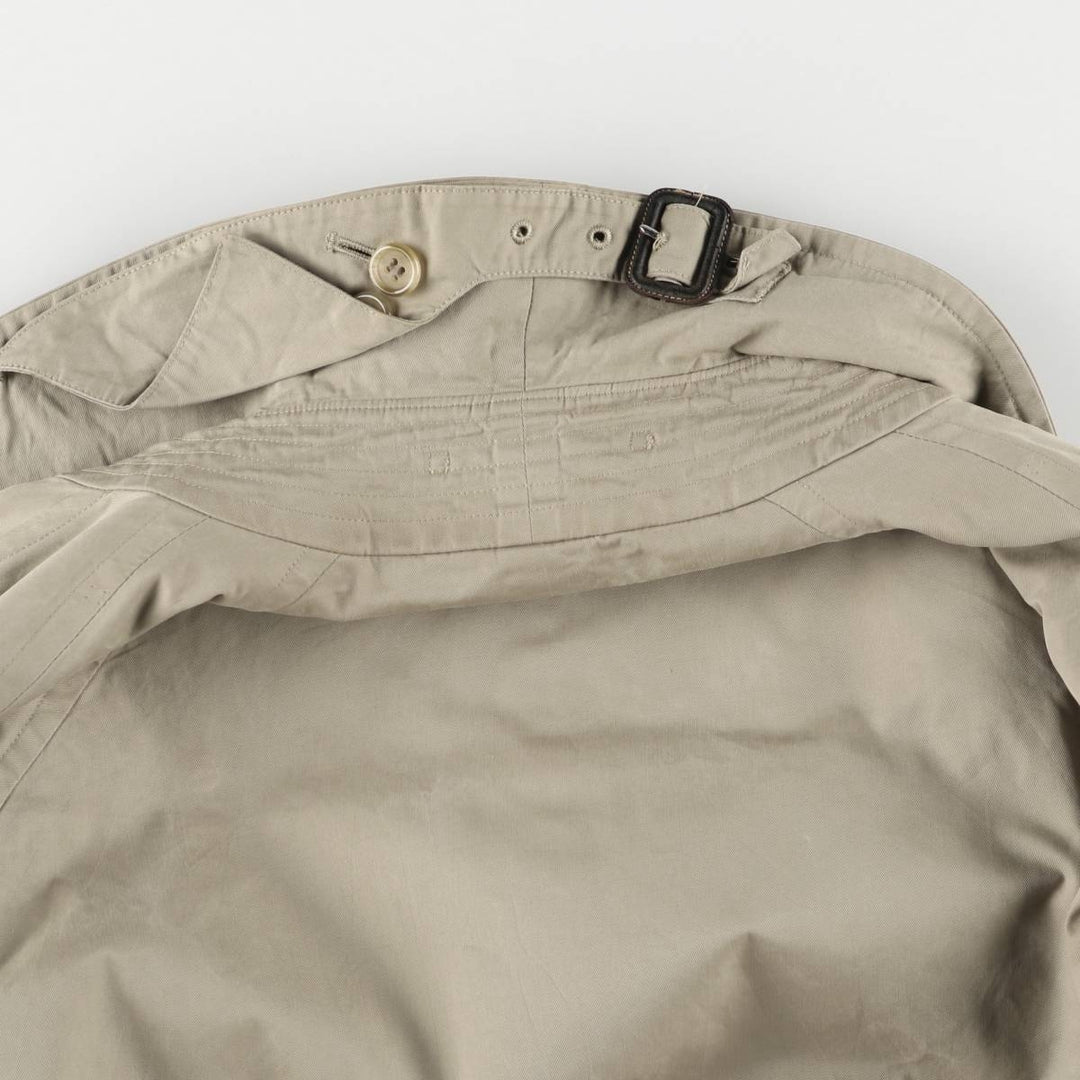 Burberry's 100% cotton trench coat, made in England, men's size XL cotton Beige type Vintage Second Hand