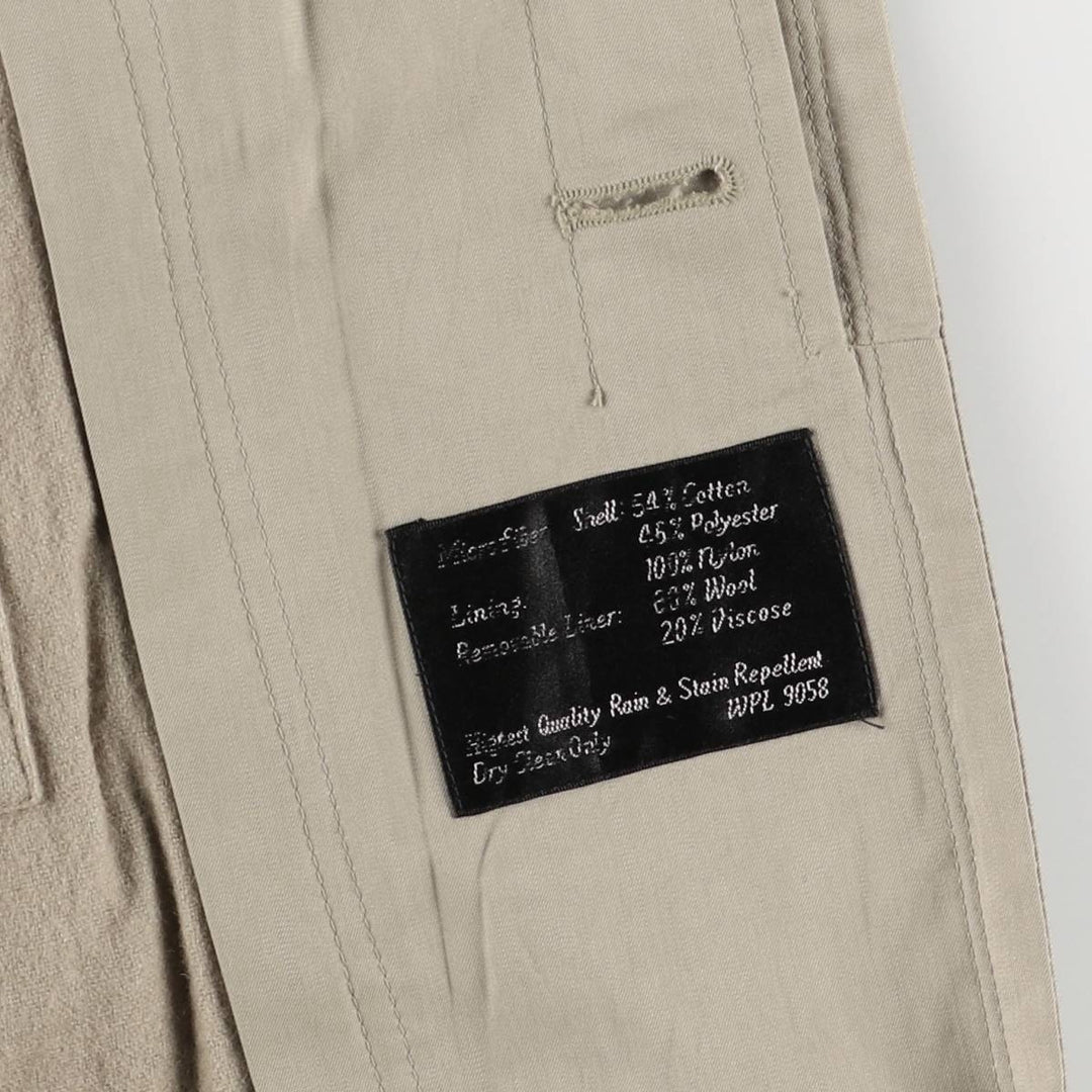 90'S Christian Dior LE CONNAISSEUR Balmacaan Coat, Men's Size Small, Vintage cotton Beige type Vintage Second Hand