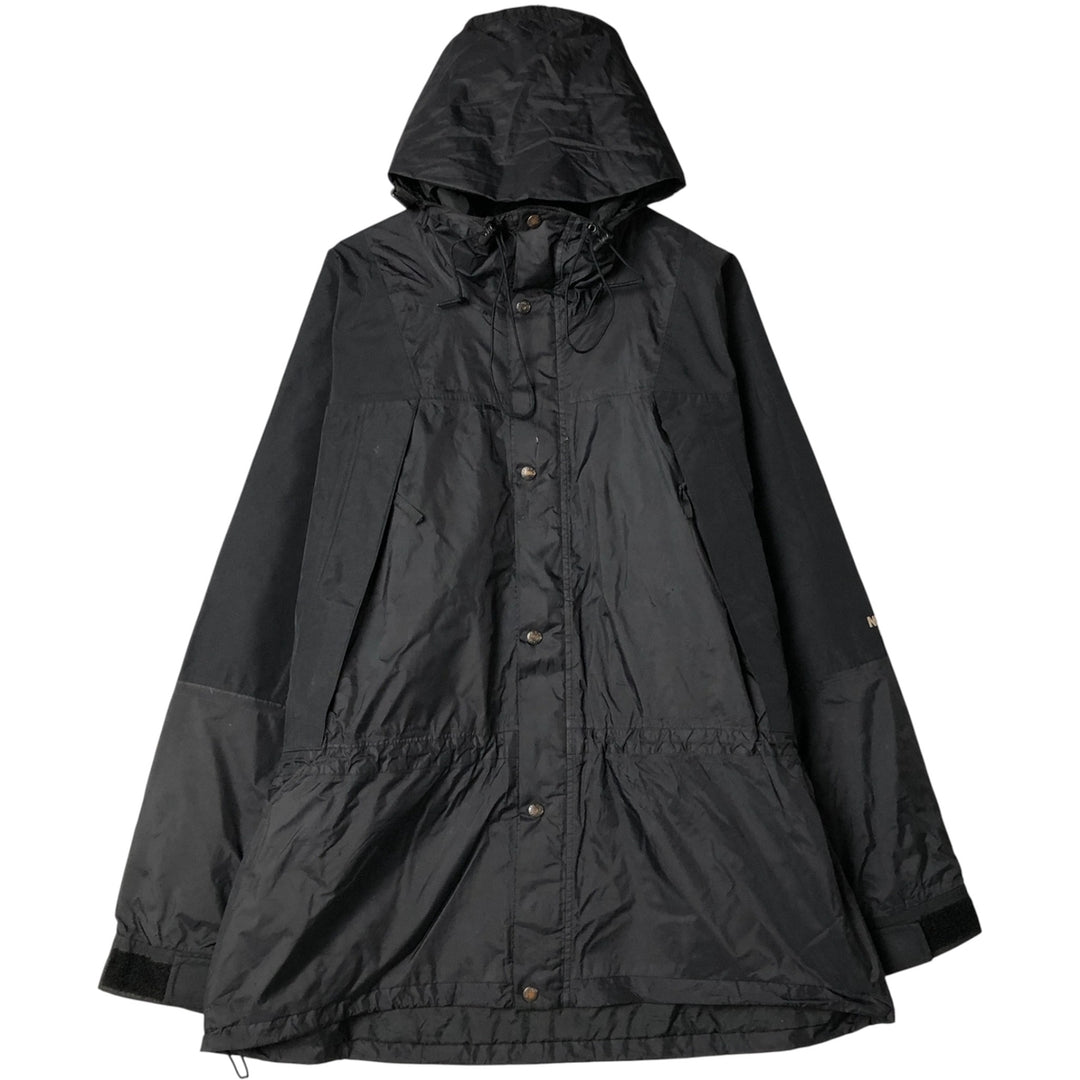 90'S The North Face GORE-TEX Mountain Parka Shell Jacket, Men's Size Medium, Vintage Nylon black type Vintage Second Hand