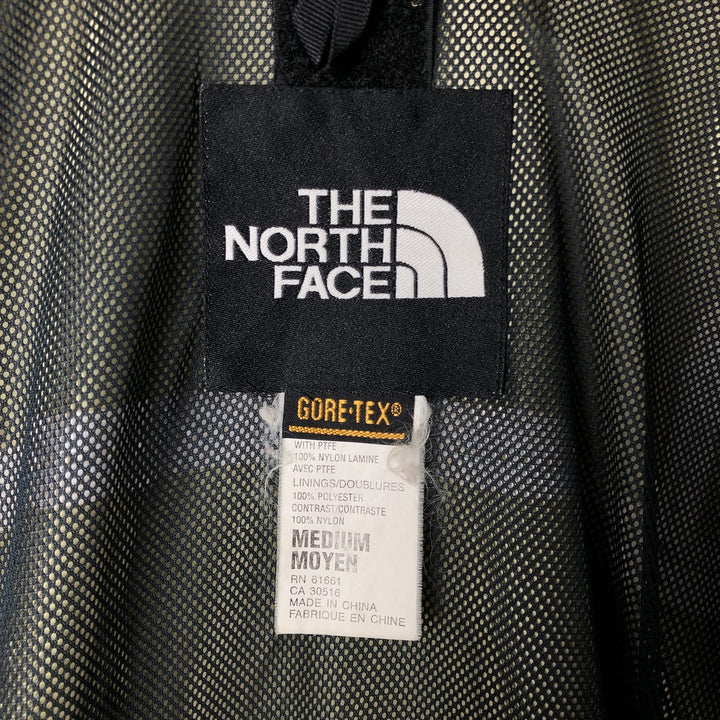 90'S The North Face GORE-TEX Mountain Parka Shell Jacket, Men's Size Medium, Vintage Nylon black type Vintage Second Hand