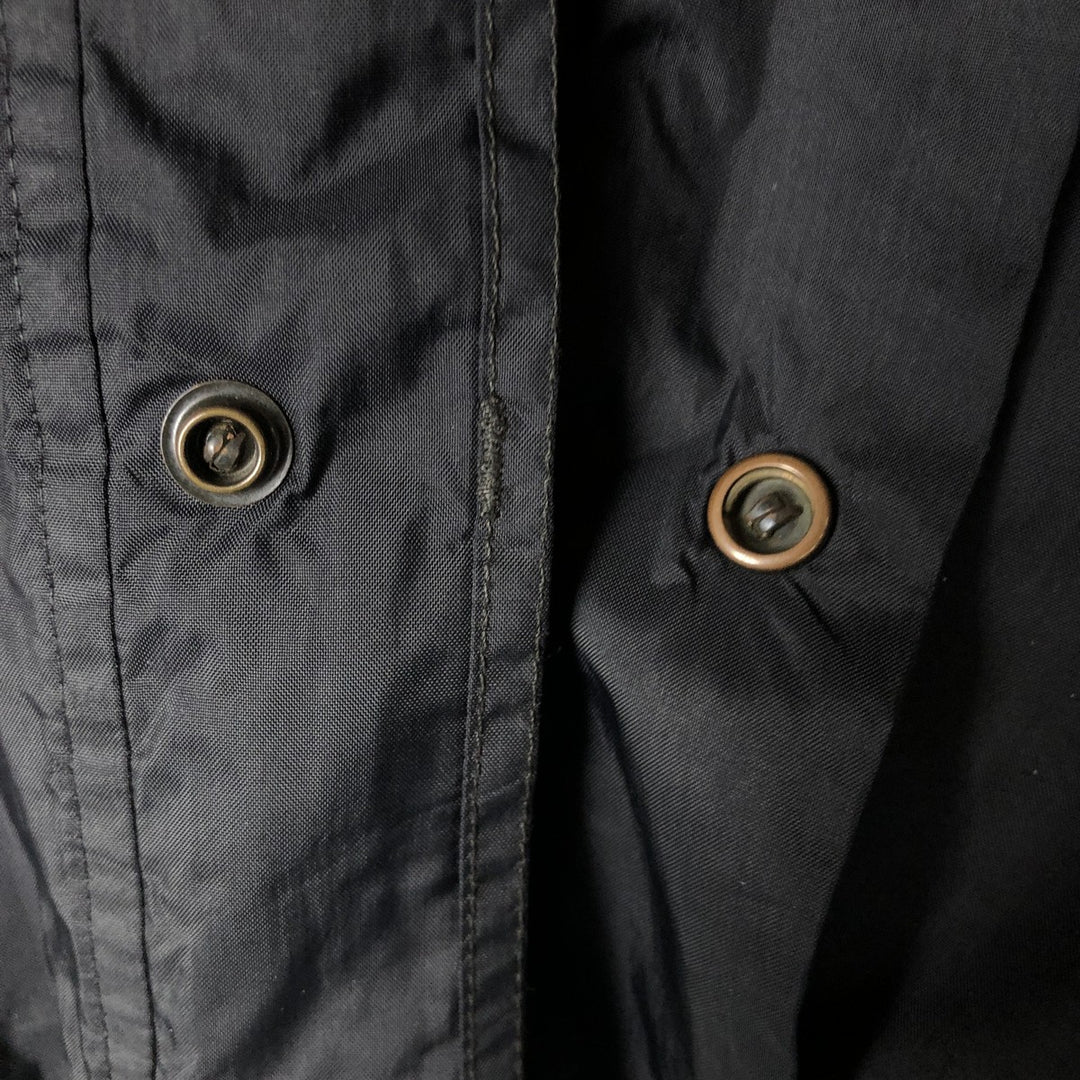 90'S The North Face GORE-TEX Mountain Parka Shell Jacket, Men's Size Medium, Vintage Nylon black type Vintage Second Hand