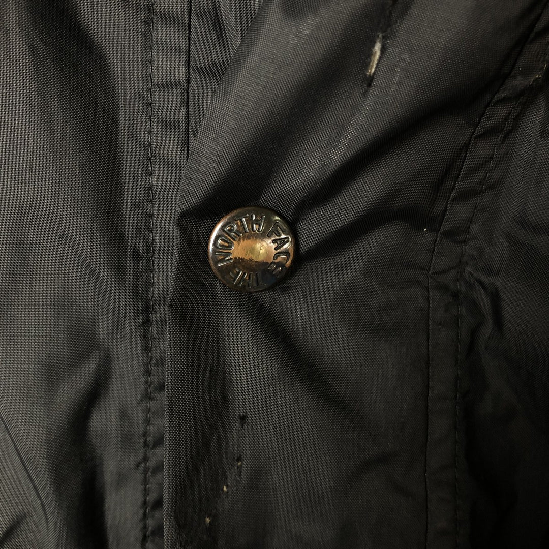 90'S The North Face GORE-TEX Mountain Parka Shell Jacket, Men's Size Medium, Vintage Nylon black type Vintage Second Hand