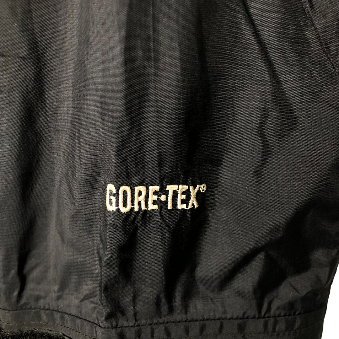 90'S The North Face GORE-TEX Mountain Parka Shell Jacket, Men's Size Medium, Vintage Nylon black type Vintage Second Hand