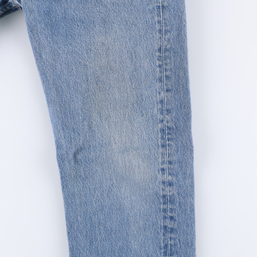 90'S Levi's 501-0115 Straight Denim Pants, Made in USA, Men's, W30, Vintage cotton blue type Vintage Second Hand