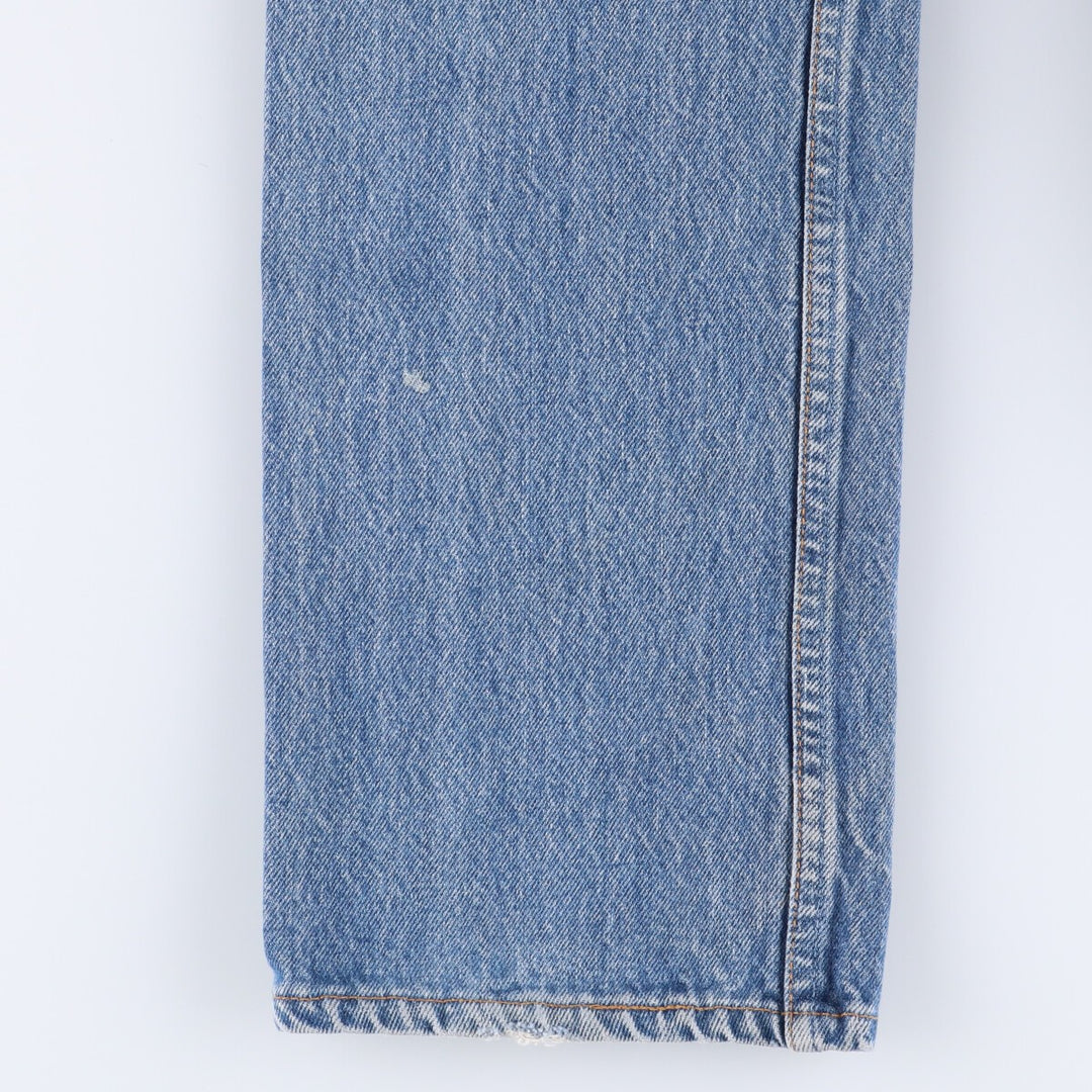 90'S Levi's 501-0115 Straight Denim Pants, Made in USA, Men's, W30, Vintage cotton blue type Vintage Second Hand